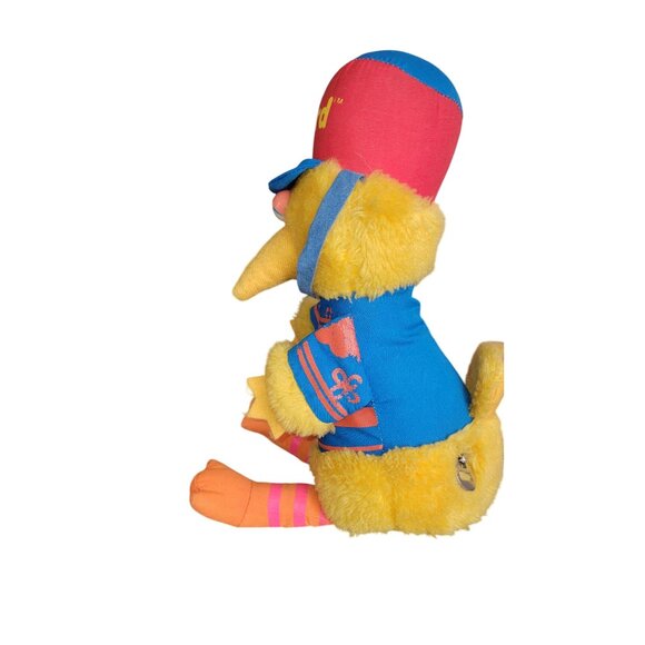 1980 12” KNICKERBOCKER SESAME STREET MUPPET Musical band leader BIG BIRD wind up - Picture 2 of 5